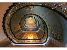 Christel Trica "Wendeltreppe im Jugendstil"